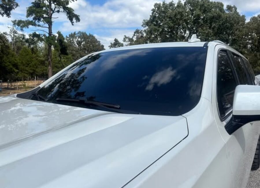 Tinted SUV side profile